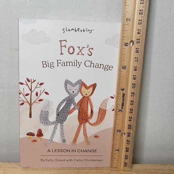 BOARD BOOK Fox's Big Family Change: A Lesson In Change by Kelly Oriard - Picture 4 of 4